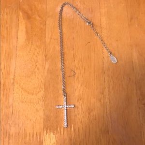 Guess cross necklace